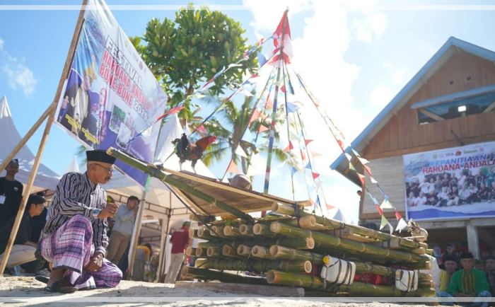 tradisi larung di baubau