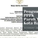 pengumuman pppk paruh waktu kota baubau 2025 1