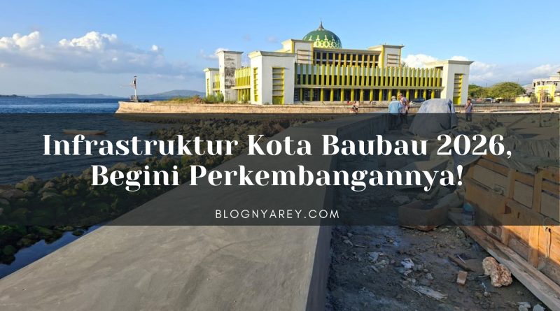 infrastruktur kota baubau 2026